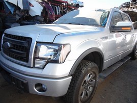 2013 Ford F-150 FX4 Silver Crew Cab 3.5L Turbo AT 4WD #F23464